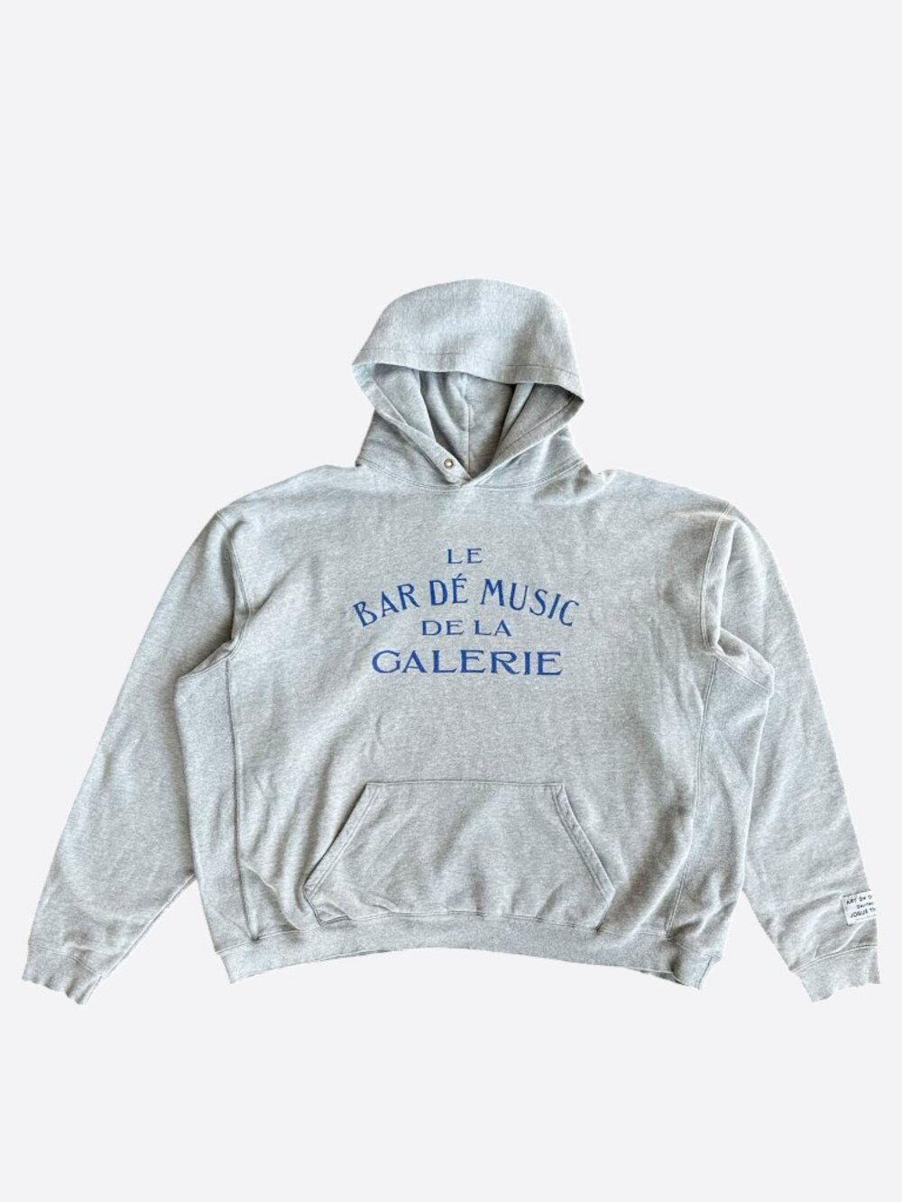 Gallery Dept Grey & Blue Le Bar Logo Hoodie